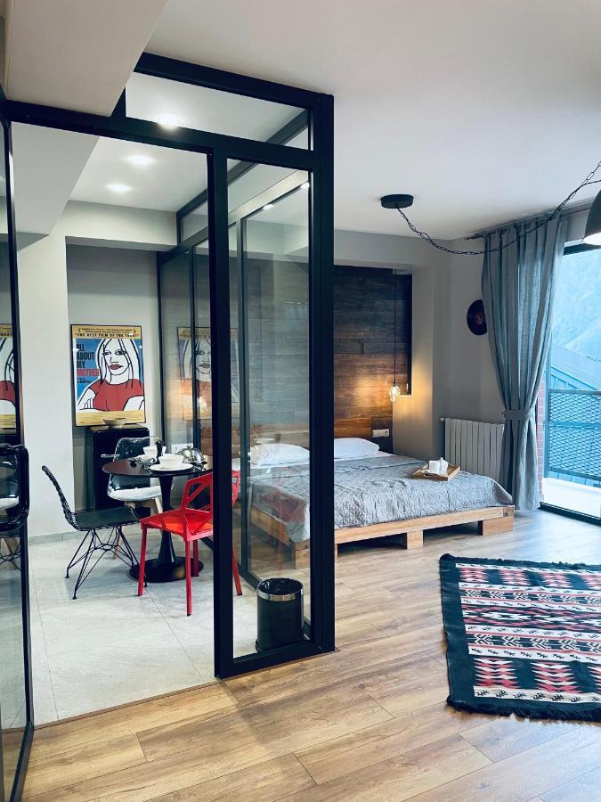 Kazbegi Stylish Apartment Eksteriør bilde